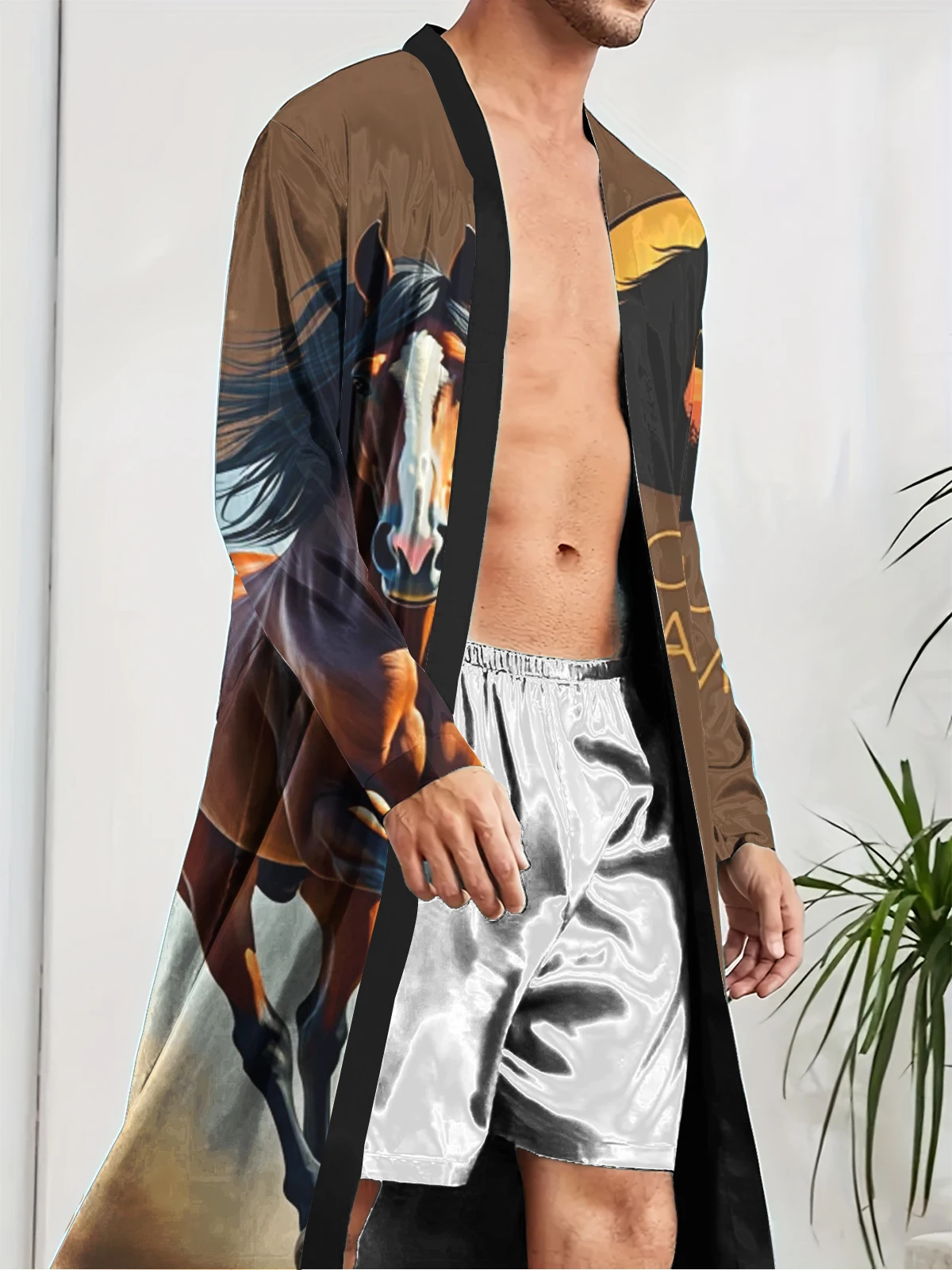 1pcs Men's Robes 2026 Spring/Summer 3D Printed Breathable Men's bathrobe sleepwear Bathrobe men bath robe Graphic Robes
1pcs Men's Robes 2026 Spring/Summer 3D Printed Breathable Men's bathrobe sleepwear Bathrobe men bath robe Graphic Robes