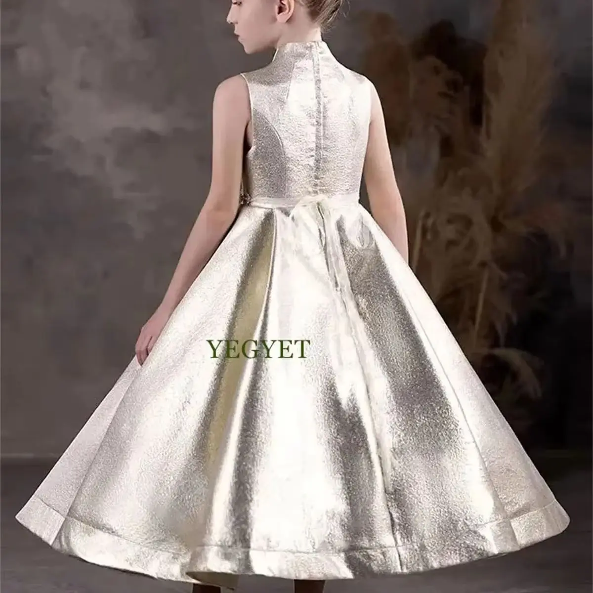 CustomizedElegant Champagne Flower Girl Dresses Beads Formal Princess Gown for Kids Children Birthday Wedding Party Show
CustomizedElegant Champagne Flower Girl Dresses Beads Formal Princess Gown for Kids Children Birthday Wedding Party Show