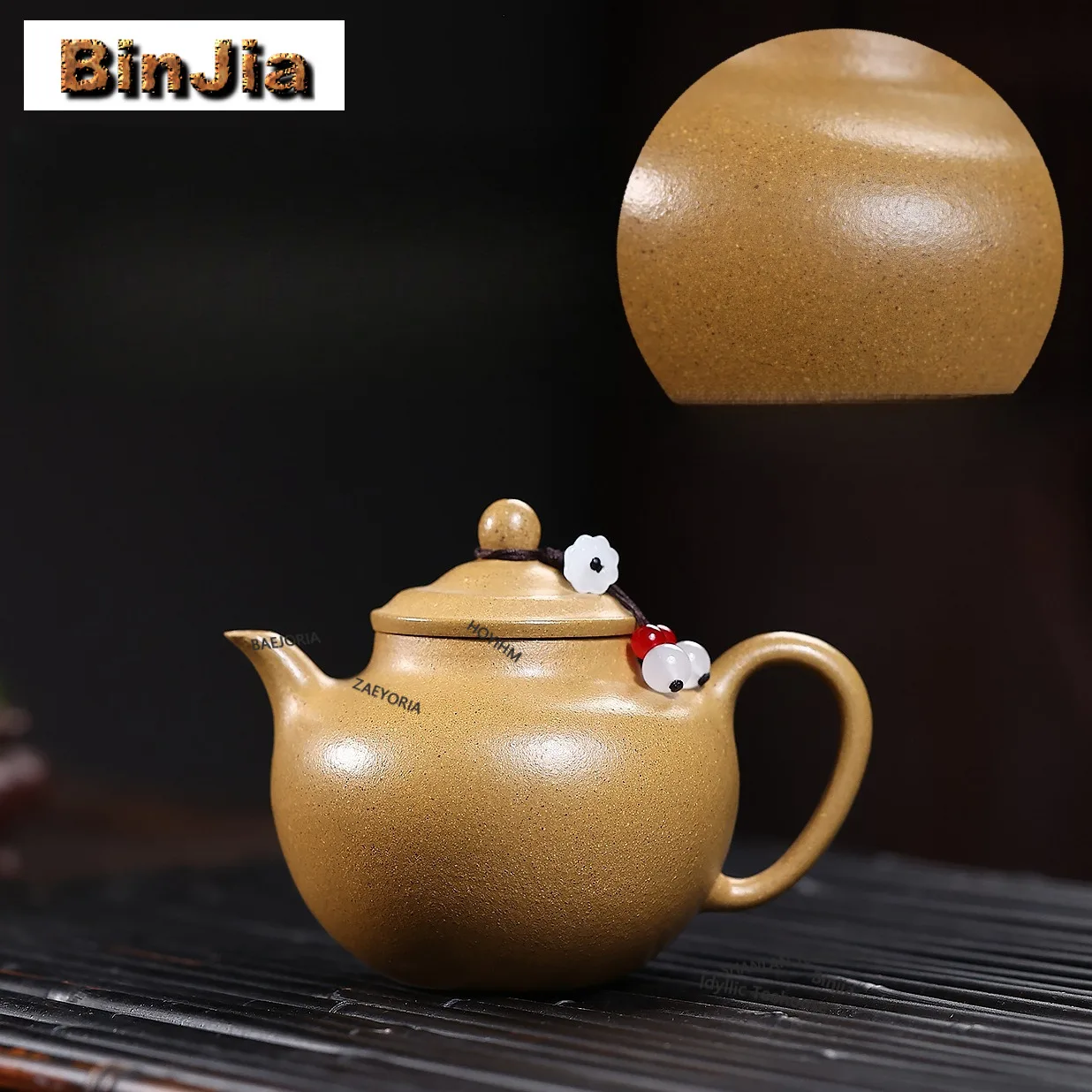 190ml High-end Yixing Purple Clay Teapots Handmade Autumn Water Pot Raw Ore Golden Section Mud Kettle Zisha Teaset Cha Gifts
190ml High-end Yixing Purple Clay Teapots Handmade Autumn Water Pot Raw Ore Golden Section Mud Kettle Zisha Teaset Cha Gifts