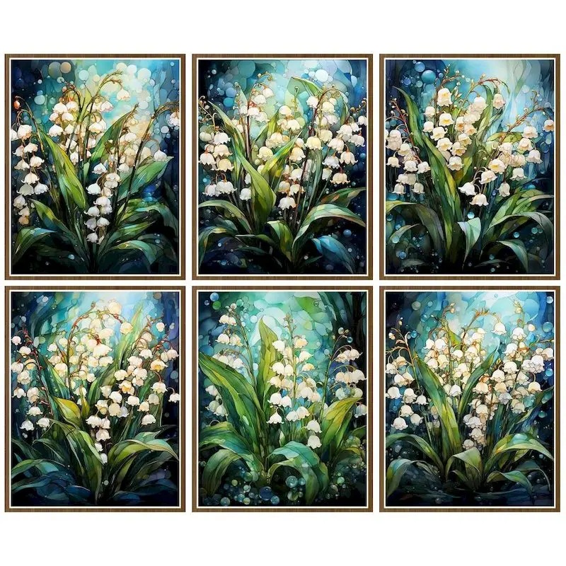 CHENISTORY Coloring By Number Lily Of The Valley Pictures By Number Drawing On Canvas Handpainted Flower Art Gift Kit Diy Decor
CHENISTORY Coloring By Number Lily Of The Valley Pictures By Number Drawing On Canvas Handpainted Flower Art Gift Kit Diy Decor