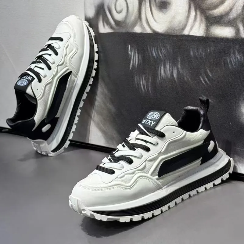Men's shoes 2025 new spring trend versatile thick soled comfortable sports and leisure shoes for men
Men's shoes 2025 new spring trend versatile thick soled comfortable sports and leisure shoes for men