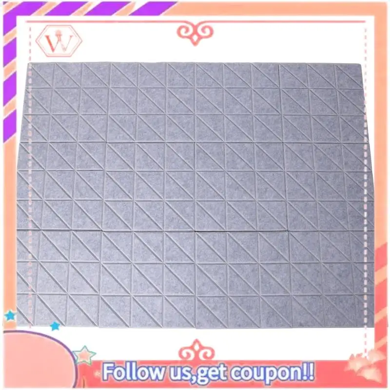 Upgraded Self-Adhesive Acoustic Panels, 12Pcs 12X12X0.4Inch Sound Absorbing Panels, Decorative Soundproof Wall Panels
Upgraded Self-Adhesive Acoustic Panels, 12Pcs 12X12X0.4Inch Sound Absorbing Panels, Decorative Soundproof Wall Panels