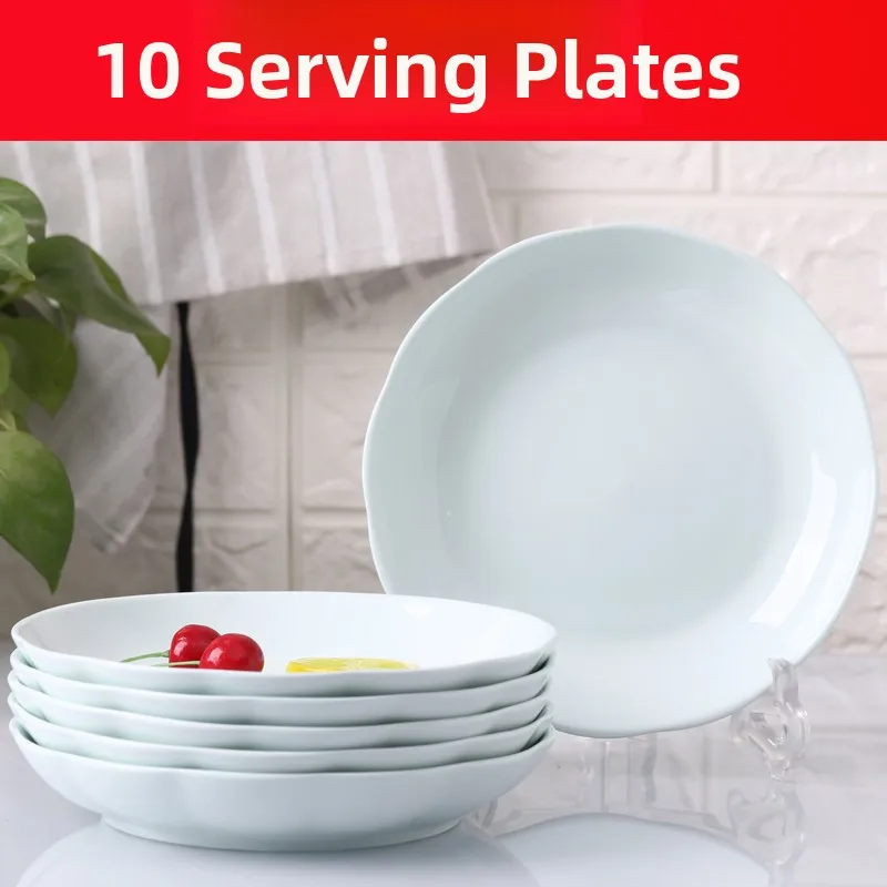 Creative Cerc Di Plates Deep Di Rice Plates Vegetable Plates round Plates Microwave Se Home Use Plates 0 Pieces Set
Creative Cerc Di Plates Deep Di Rice Plates Vegetable Plates round Plates Microwave Se Home Use Plates 0 Pieces Set