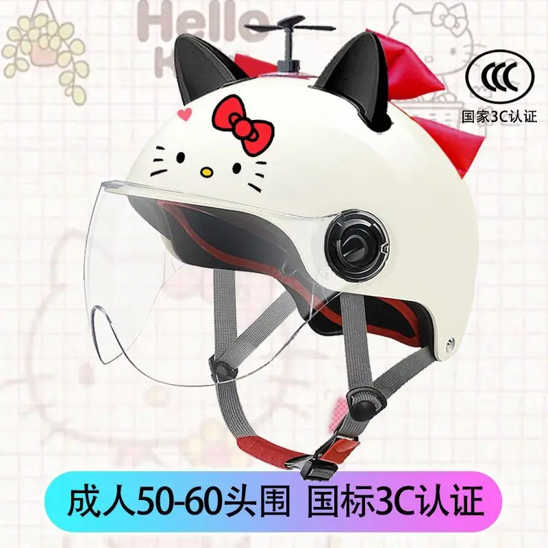 Sanriou Girl Helmet Outdoor Riding Summer Sun Protection Light Cute Diy Cartoon Hello Kitty Miss Aldult 3C Helmet Festival Gift
Sanriou Girl Helmet Outdoor Riding Summer Sun Protection Light Cute Diy Cartoon Hello Kitty Miss Aldult 3C Helmet Festival Gift