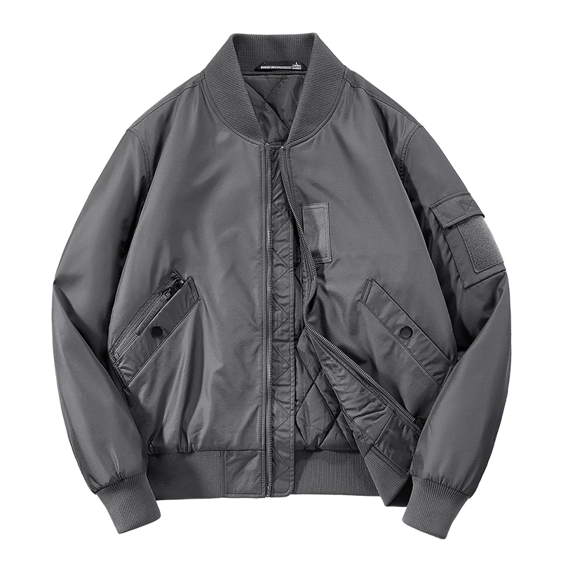 Stand Up Collar Overcoat Thickened Warm Windproof Coats Winter Casual Fleece Lined Padded Jackets Men Thicken Parkas Jackets
Stand Up Collar Overcoat Thickened Warm Windproof Coats Winter Casual Fleece Lined Padded Jackets Men Thicken Parkas Jackets
