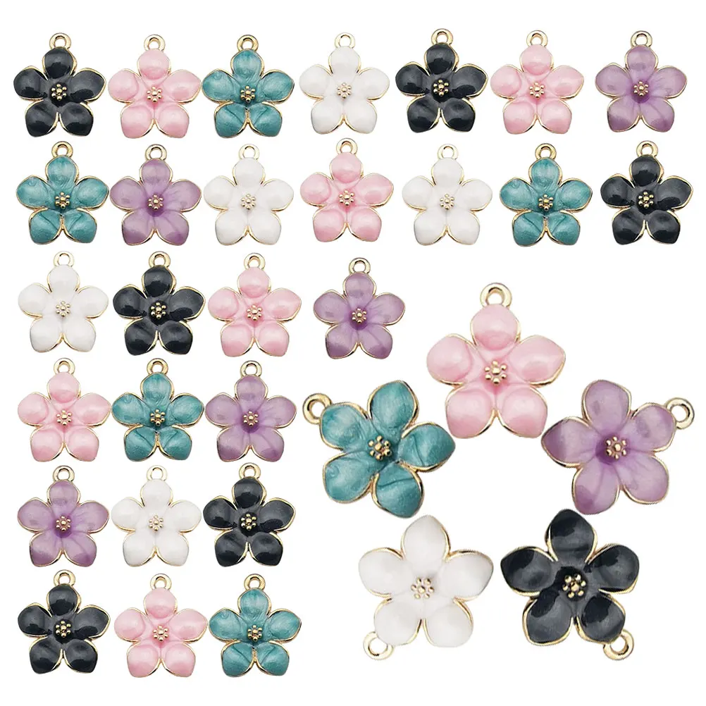40pcs Sakura Handmade Jewelry Accessories Charms Alloy Pendant DIY Jewelry Making Accessories Vintage Earrings Craft Supplies
40pcs Sakura Handmade Jewelry Accessories Charms Alloy Pendant DIY Jewelry Making Accessories Vintage Earrings Craft Supplies