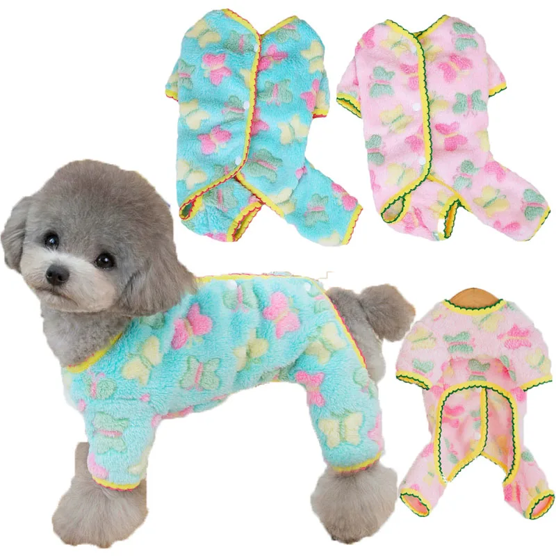 Dog Clothes Winter Fleece Blue Pink Costume For Dog Jumpsuit Pajamas Suit Dachshund Puppy Overalls All-In-One Bodysuit Clothing
Dog Clothes Winter Fleece Blue Pink Costume For Dog Jumpsuit Pajamas Suit Dachshund Puppy Overalls All-In-One Bodysuit Clothing