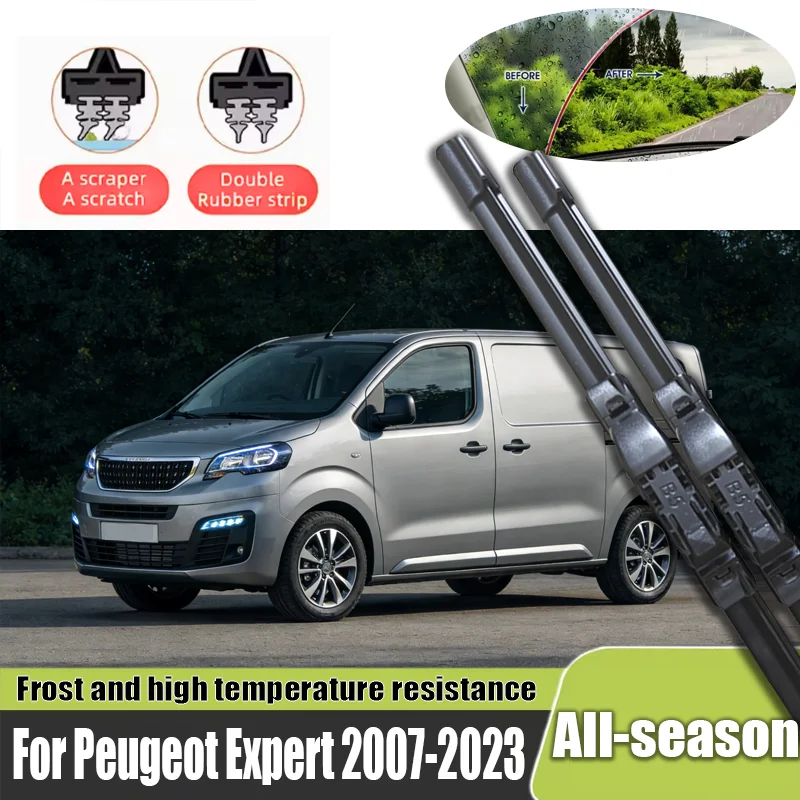 2pcs Front Windshield Wiper Blades Windscreen Wipers For Peugeot Expert 2007-2023 2014 2015 2016 2017 2018 2019 2020 2021 2022
2pcs Front Windshield Wiper Blades Windscreen Wipers For Peugeot Expert 2007-2023 2014 2015 2016 2017 2018 2019 2020 2021 2022