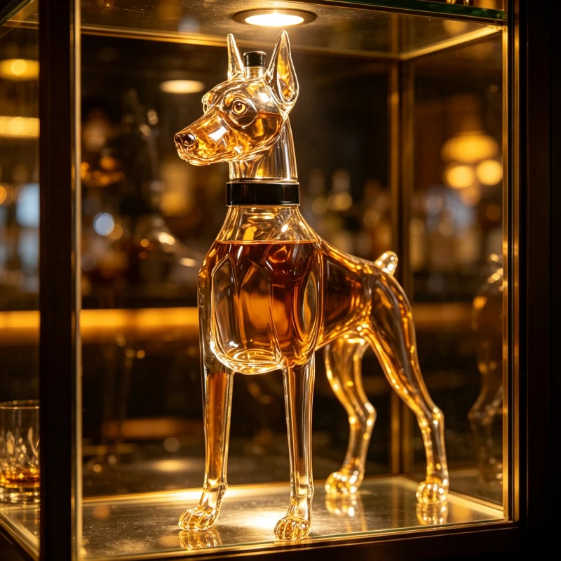 Doberman Liquor Decanter for Bar, Creative Dog Glass Whiskey Bottle, Perfect for Home Bar, Pub, Party Display
Doberman Liquor Decanter for Bar, Creative Dog Glass Whiskey Bottle, Perfect for Home Bar, Pub, Party Display