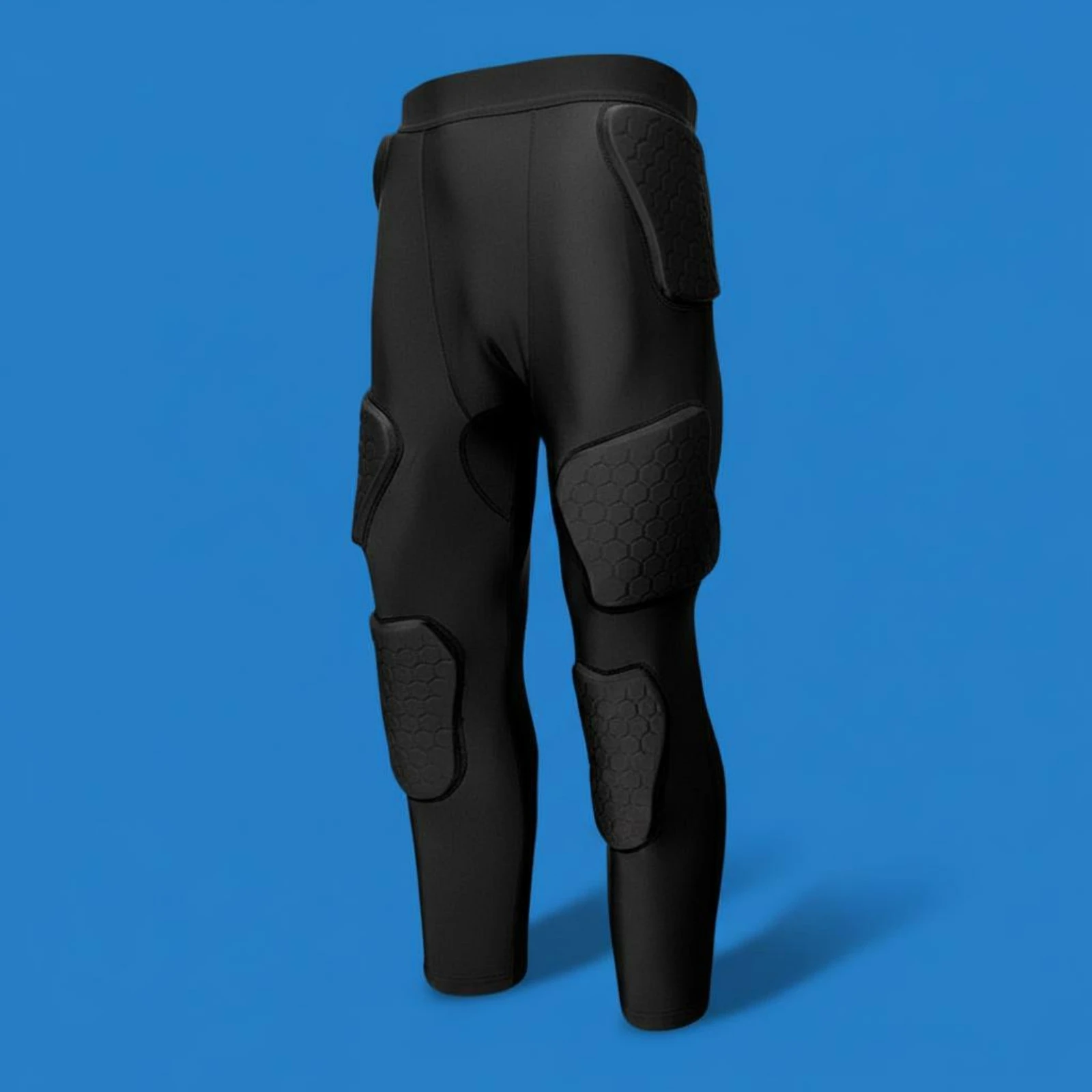 Padded Goalkeeper Pants EVA Padding Padded Training Leggings Safeguarding Cycling Tights Compression Fit Sports Protection
Padded Goalkeeper Pants EVA Padding Padded Training Leggings Safeguarding Cycling Tights Compression Fit Sports Protection