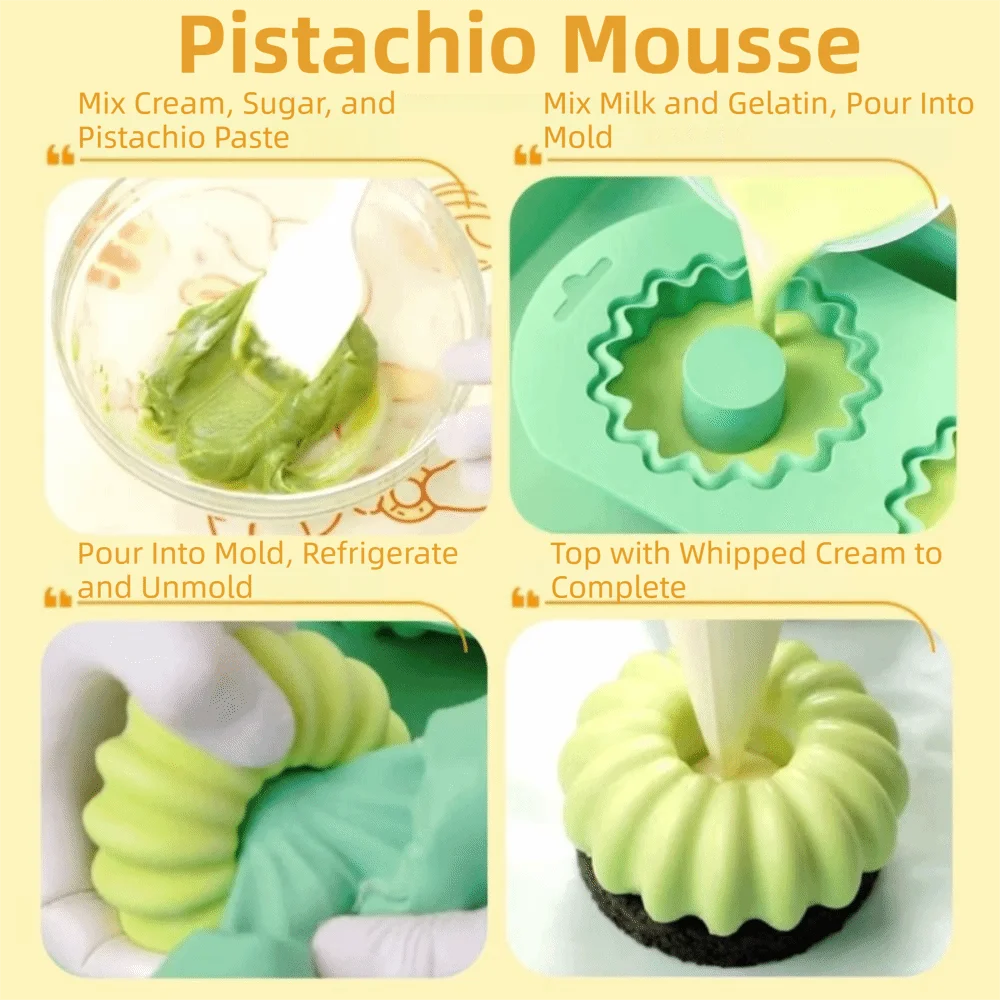 Easy to Demold 2-Cavity Doughnut Baking Mold DIY Silicone Silicone Baking Pan Cake Mold Muffins
Easy to Demold 2-Cavity Doughnut Baking Mold DIY Silicone Silicone Baking Pan Cake Mold Muffins