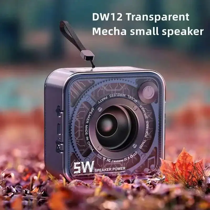 New Wireless Bluetooth Speaker Transparent Mecha Style Small Steel Cannon Colorful Outdoor Portable Subwoofer Small Speaker
New Wireless Bluetooth Speaker Transparent Mecha Style Small Steel Cannon Colorful Outdoor Portable Subwoofer Small Speaker