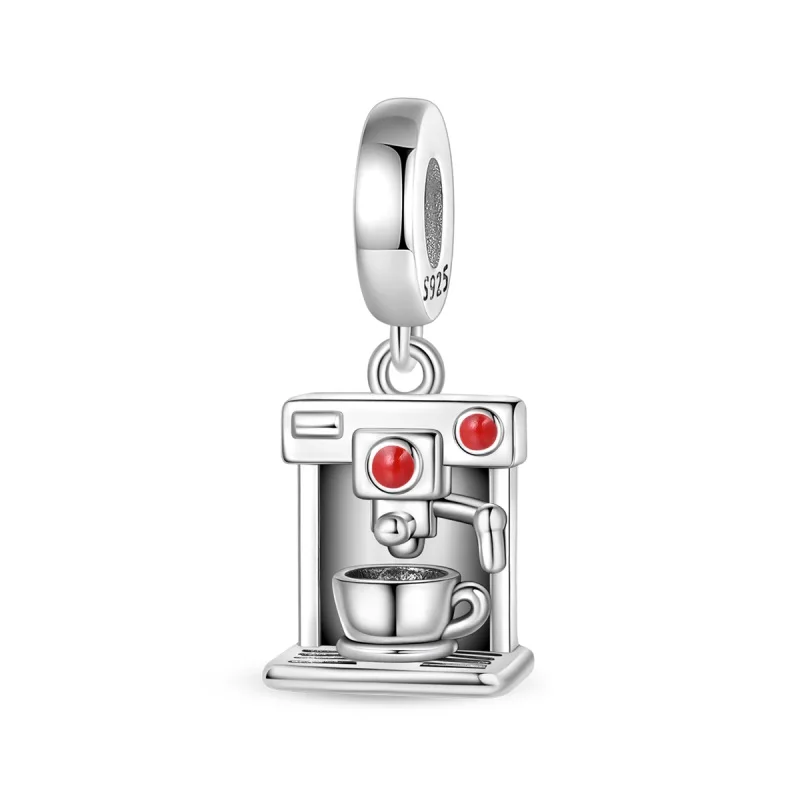 925 Sterling Silver Popular Simple Coffee Machine Charms Pendant Fit Original Bracelet DIY Girls BFF Birthday Party Xmas Jewelry
925 Sterling Silver Popular Simple Coffee Machine Charms Pendant Fit Original Bracelet DIY Girls BFF Birthday Party Xmas Jewelry