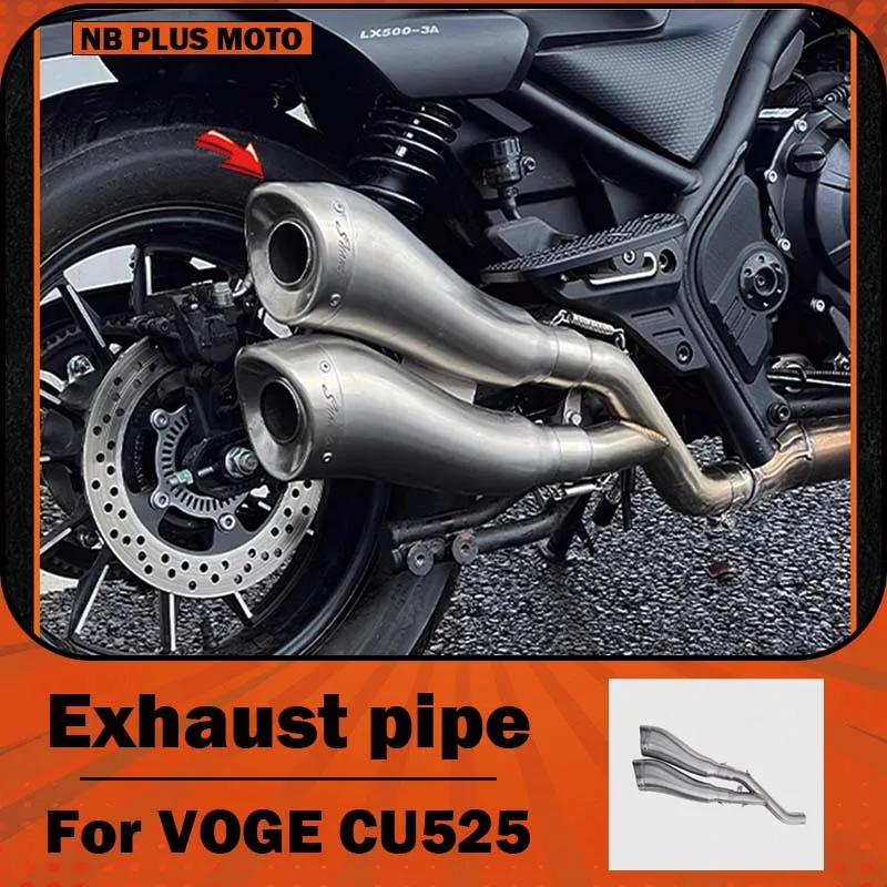 【Premium】For VOGE CU525 modification, HA Dolphin dual exhaust exhaust, full-range sound is deep and rich, single-sided dual
【Premium】For VOGE CU525 modification, HA Dolphin dual exhaust exhaust, full-range sound is deep and rich, single-sided dual
