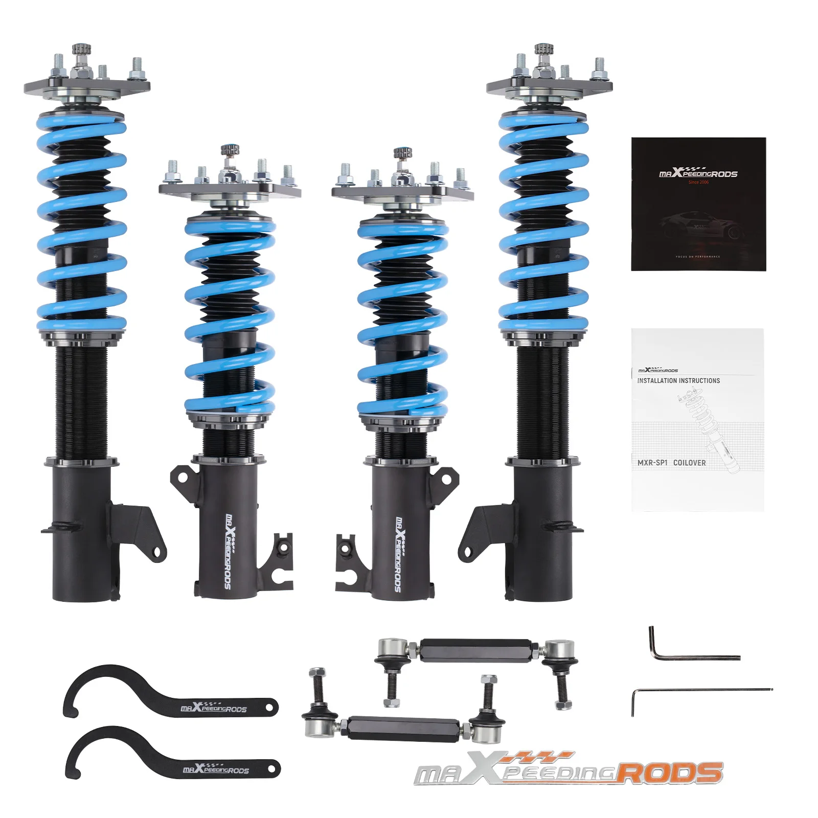 Racing Coilovers 24 Step Shocks Springs for Mazda 323 99-03 Protégé 99-03
Racing Coilovers 24 Step Shocks Springs for Mazda 323 99-03 Protégé 99-03