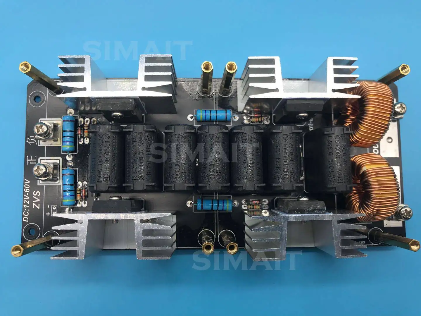 2000W 24-48V ZVS Low Voltage Induction Heater Board | Flyback Driver with Heating Coils
2000W 24-48V ZVS Low Voltage Induction Heater Board | Flyback Driver with Heating Coils