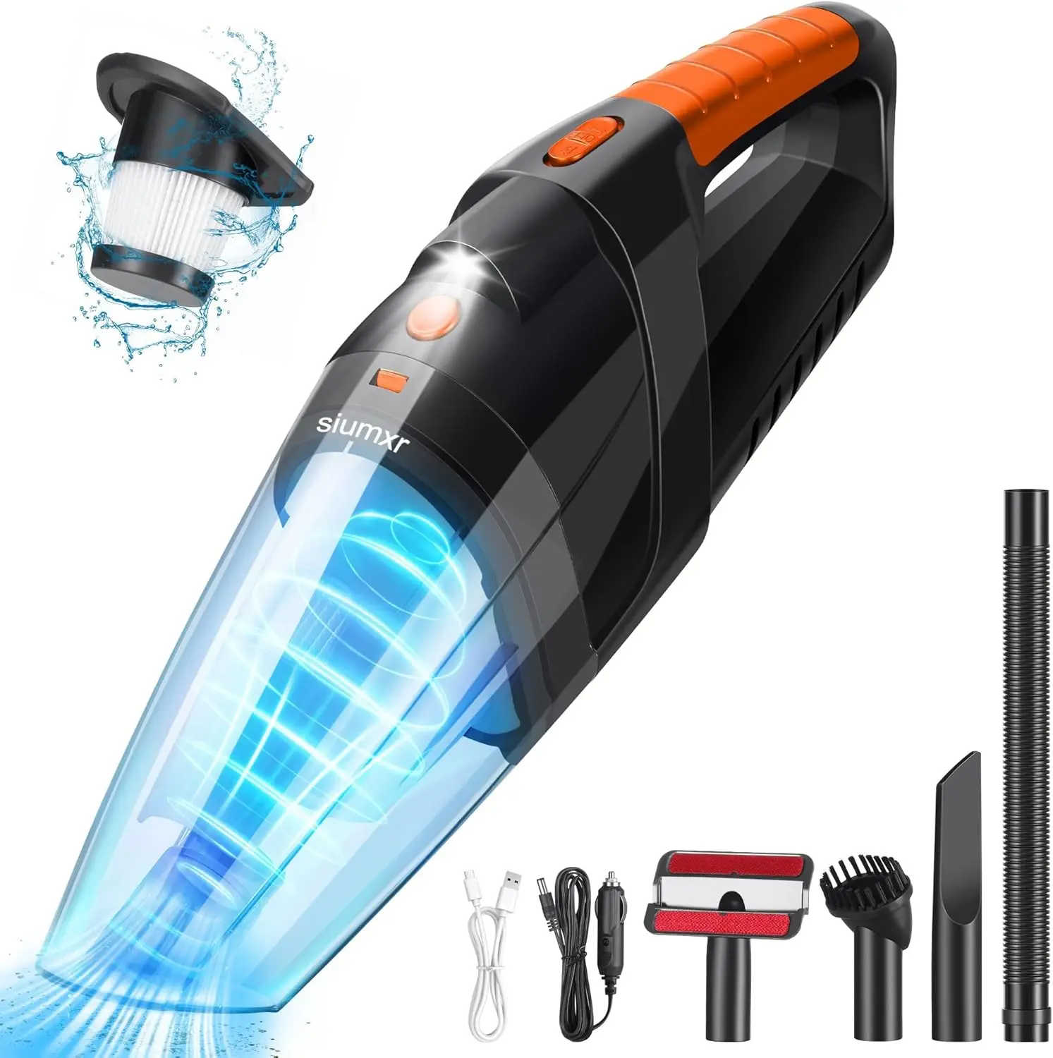 Handheld Vacuum Cordless,Powerful Suction 30Mins Long Runtime, Dust Busters Cordless Rechargeable
Handheld Vacuum Cordless,Powerful Suction 30Mins Long Runtime, Dust Busters Cordless Rechargeable