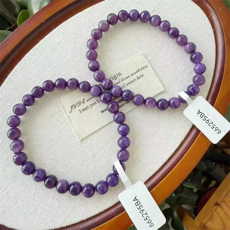 7 мм натуральный браслет из бисера чароита, модные ювелирные изделия с драгоценными камнями и кристаллами для женщин, исцеляющий Рейки, праздничный подарок, 1 шт.
7 мм натуральный браслет из бисера чароита, модные ювелирные изделия с драгоценными камнями и кристаллами для женщин, исцеляющий Рейки, праздничный подарок, 1 шт.