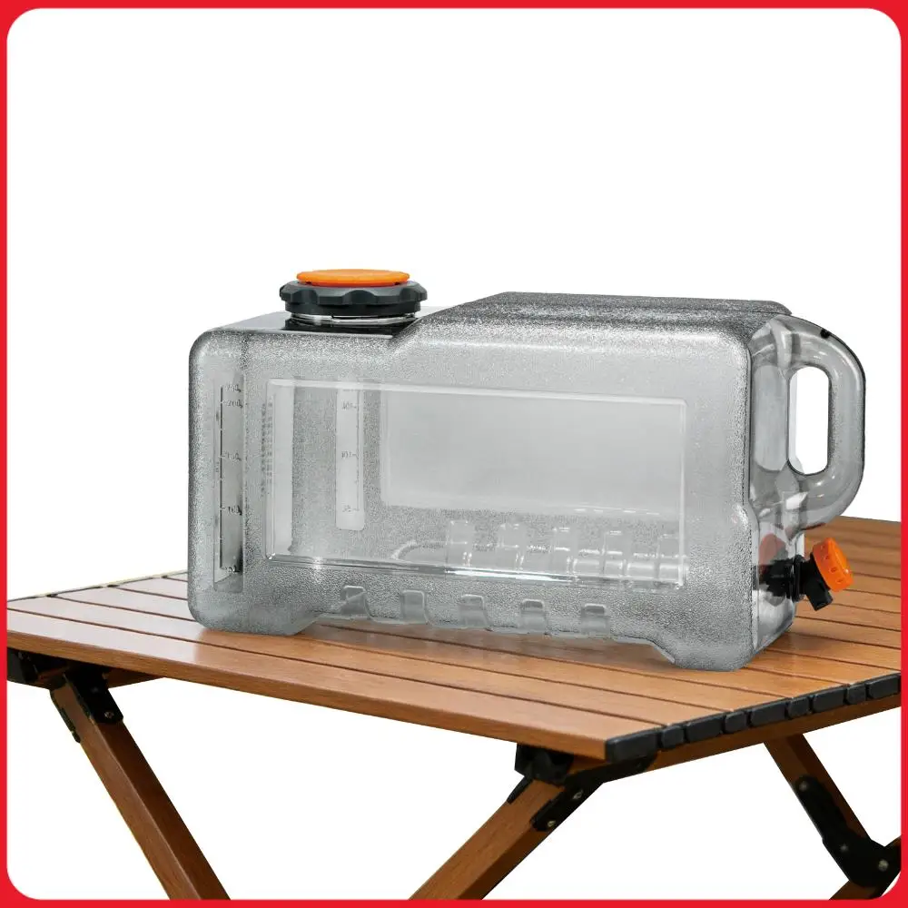 Camping Water Jug with Spigot No Leakage Water Tank Convenient Handle Camping Bucket for Outdoor Hiking Camping Picnic Supplies
Camping Water Jug with Spigot No Leakage Water Tank Convenient Handle Camping Bucket for Outdoor Hiking Camping Picnic Supplies