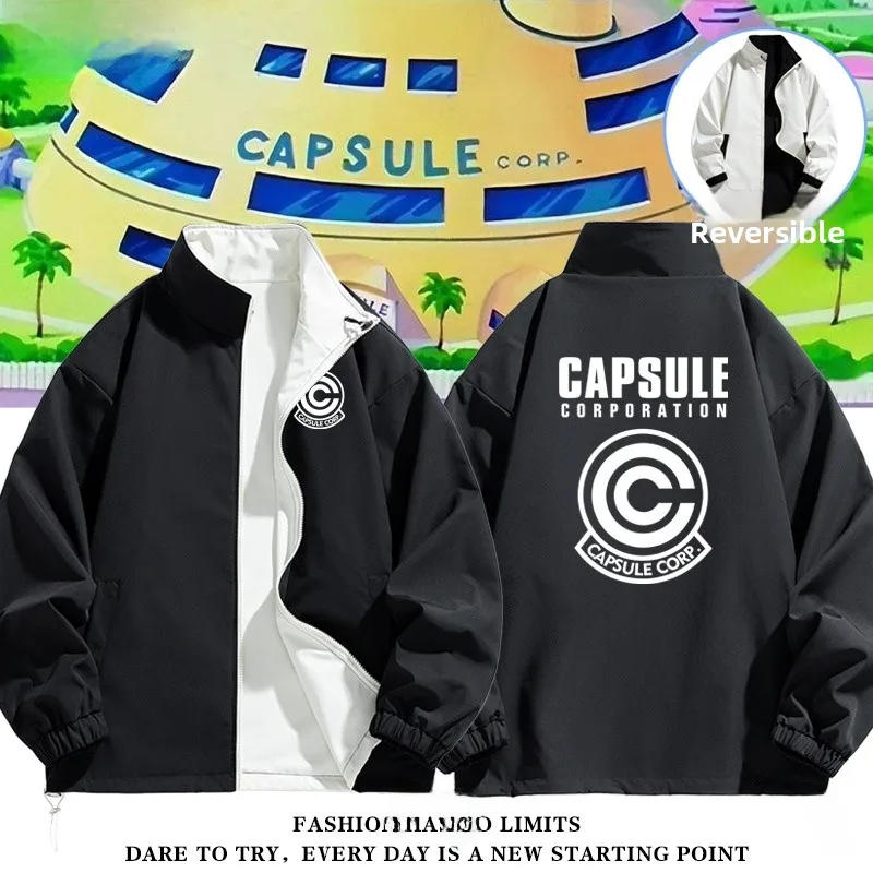 Двусторонняя куртка-трансформер Bulma Capsule Cany для косплея, свободного кроя, на молнии, модная, для осени/зимы
Двусторонняя куртка-трансформер Bulma Capsule Cany для косплея, свободного кроя, на молнии, модная, для осени/зимы