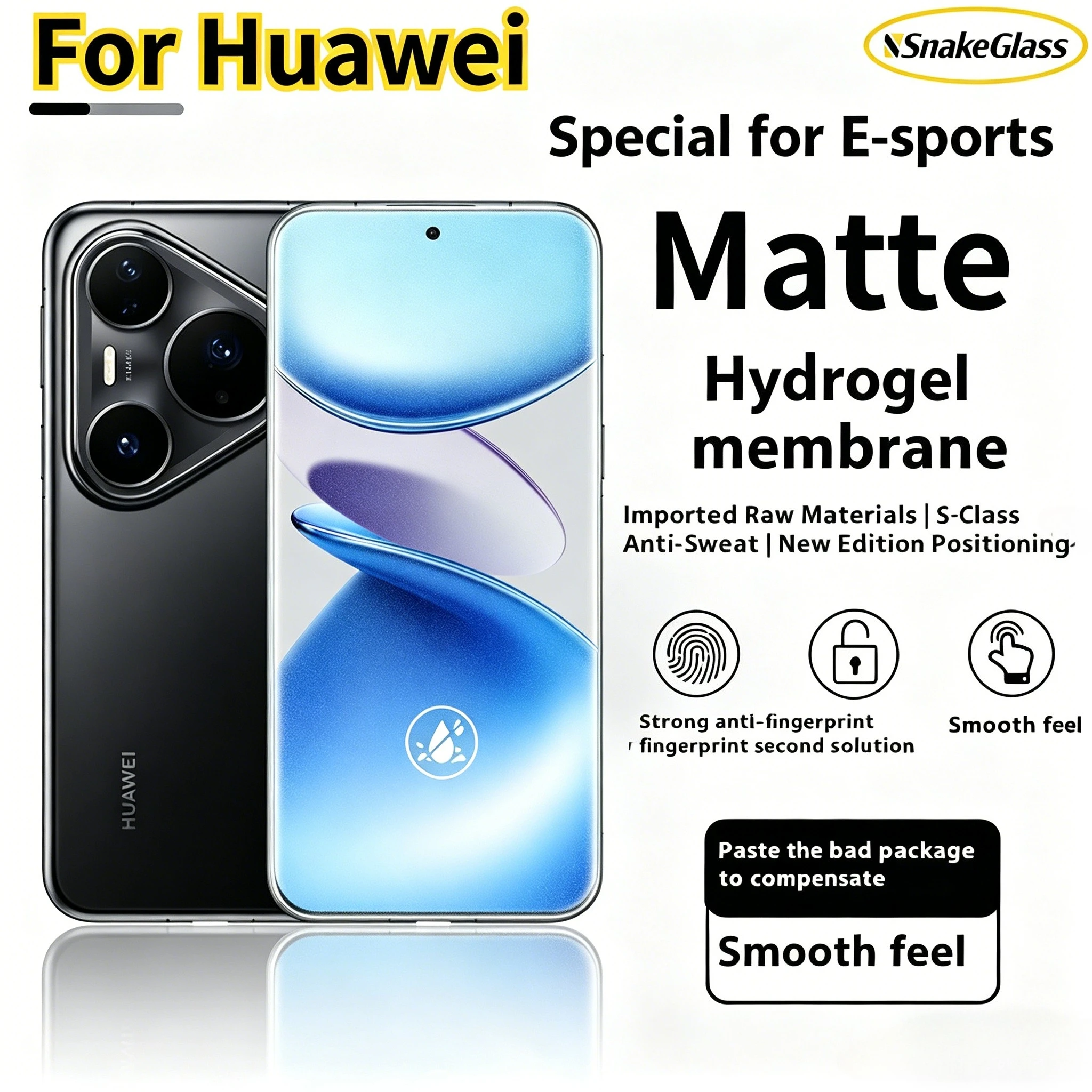 3PCS Matte Hydrogel Film for Huawei Pura 80 70 Pro Plus P60 P50 P40 P30 P20 Pro Full Coverage Anti-Scratch Screen Protector Film
3PCS Matte Hydrogel Film for Huawei Pura 80 70 Pro Plus P60 P50 P40 P30 P20 Pro Full Coverage Anti-Scratch Screen Protector Film