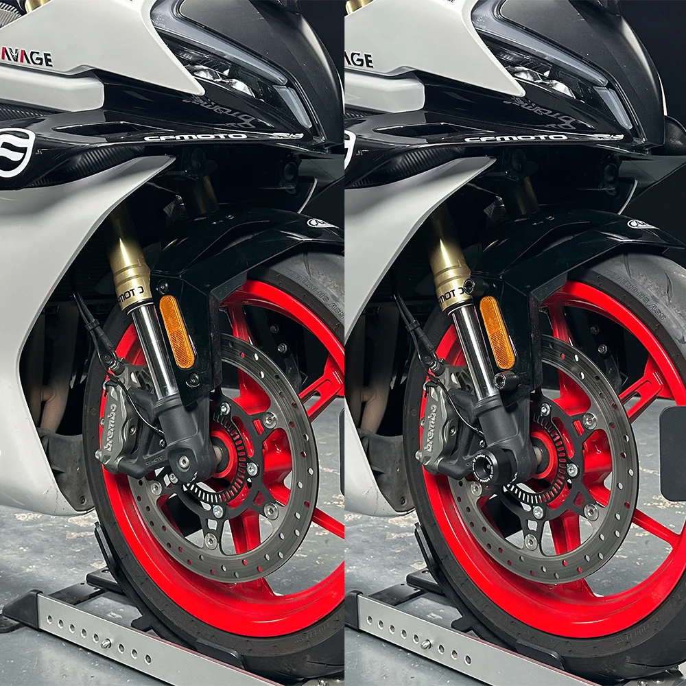 Motorcycle Front Fork Mudguard Crash Sliders For CFMOTO 700MT 450NK 450SS 450SR 450SR-S 250 450 700 SRS SS SR Fender Stand Screw
Motorcycle Front Fork Mudguard Crash Sliders For CFMOTO 700MT 450NK 450SS 450SR 450SR-S 250 450 700 SRS SS SR Fender Stand Screw