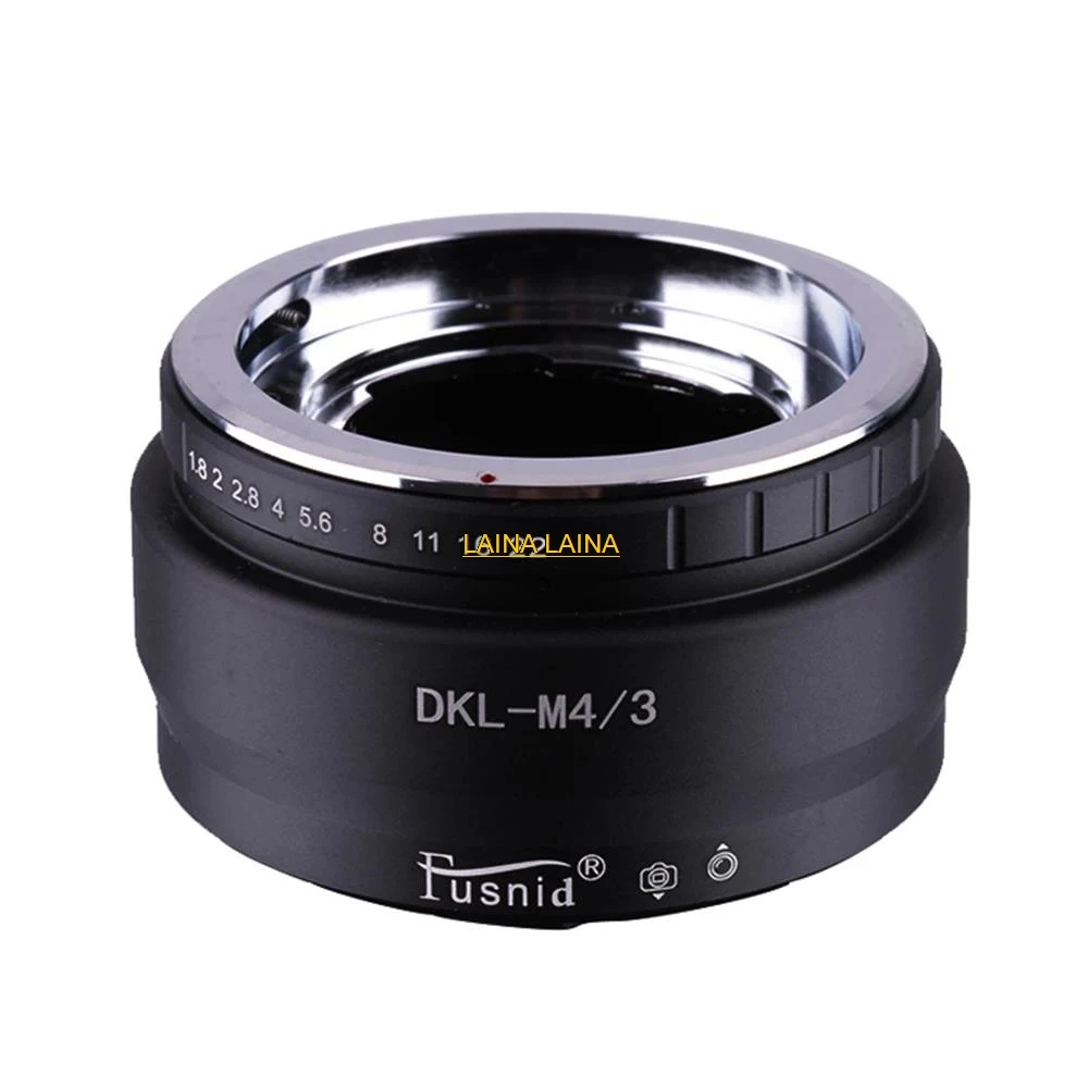 DKL-M4/3 Lens Adapter Ring for Deckel Lens to Micro Four Third M4/3 GH3/4/5 EM1/M/M10/EP5/EPL3/PL5/PL6/PL7 Camera
DKL-M4/3 Lens Adapter Ring for Deckel Lens to Micro Four Third M4/3 GH3/4/5 EM1/M/M10/EP5/EPL3/PL5/PL6/PL7 Camera