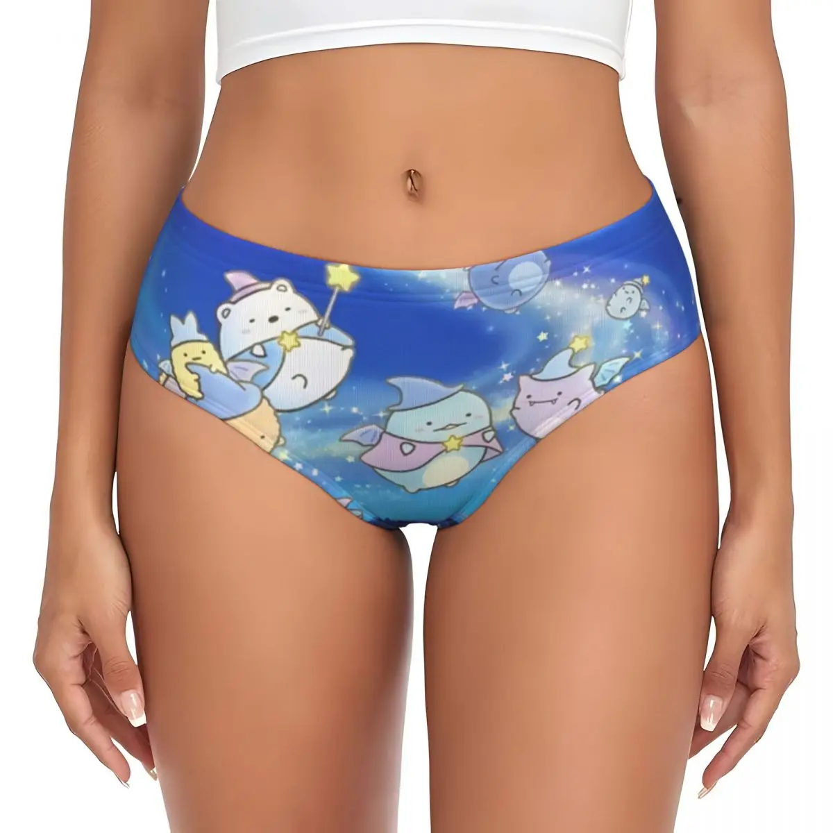 Пользовательские японские трусы Sumikko Gurashi с героями мультфильмов аниме, нижнее белье, женские дышащие эластичные трусики
Пользовательские японские трусы Sumikko Gurashi с героями мультфильмов аниме, нижнее белье, женские дышащие эластичные трусики