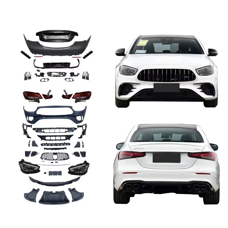 Car Bumper for 2018-2020 E Class W213 Old Upgrade New 2021-2023 E53 Body Kit Headlight Taillight
Car Bumper for 2018-2020 E Class W213 Old Upgrade New 2021-2023 E53 Body Kit Headlight Taillight