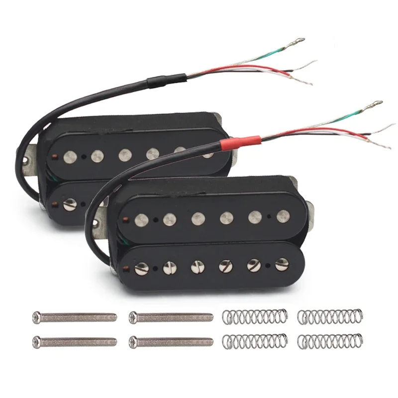 Alnico 5 Electric Guitar Pickup Humbucker Double Coil Pickup Alnico V Guitar parts Black
Alnico 5 Electric Guitar Pickup Humbucker Double Coil Pickup Alnico V Guitar parts Black
