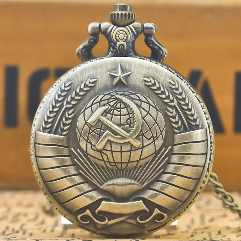 Retro Charm Neutral Fashion Soviet CCCP Quartz Steampunk Pocket Watch Men's and Women's Necklace Pendant Gift
Retro Charm Neutral Fashion Soviet CCCP Quartz Steampunk Pocket Watch Men's and Women's Necklace Pendant Gift