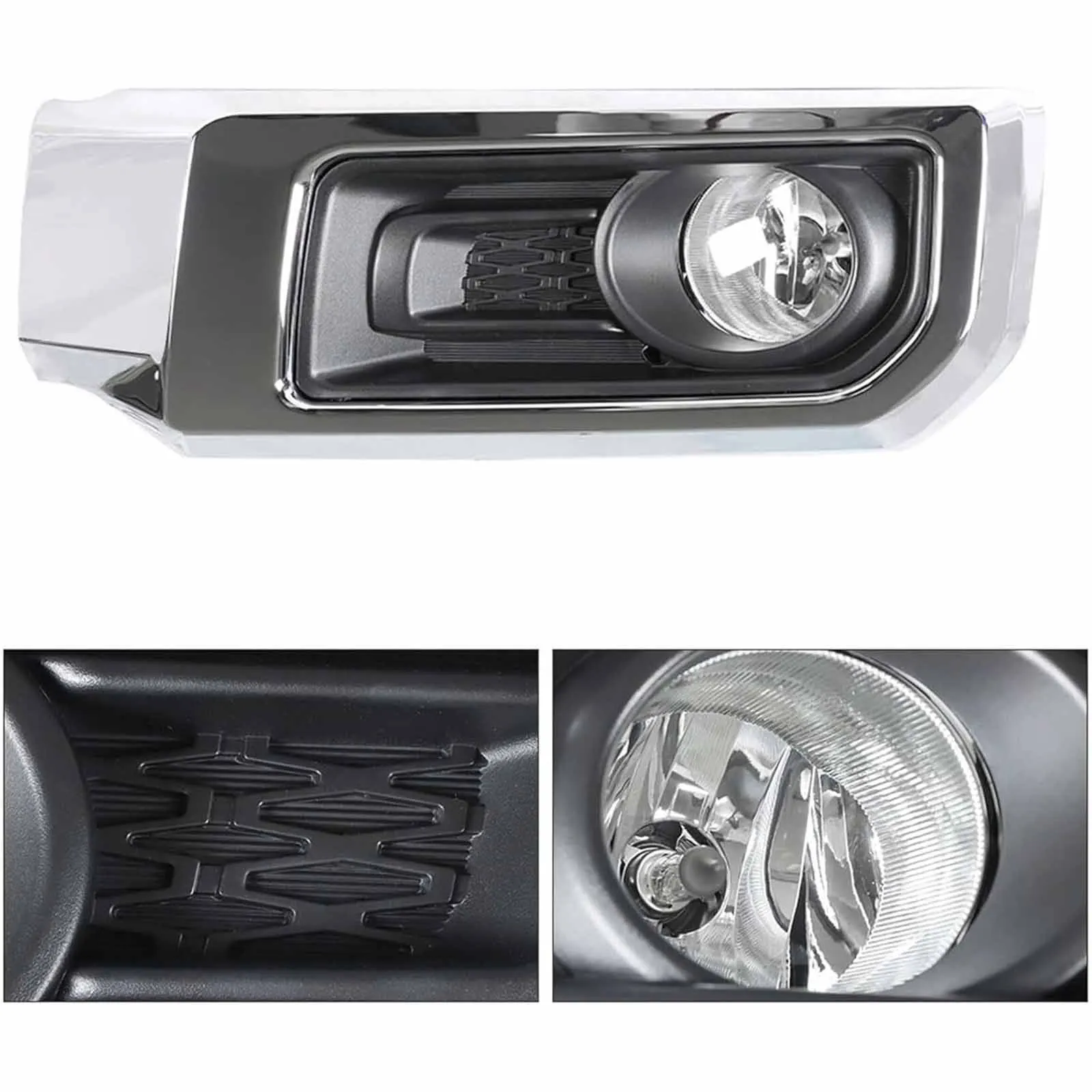 1Pair Car Front Bumper Fog Lamp Auto Light Assembly Trim Cover Fog Light Grille Frame For Toyota 4Runner Limited 2014-2021
1Pair Car Front Bumper Fog Lamp Auto Light Assembly Trim Cover Fog Light Grille Frame For Toyota 4Runner Limited 2014-2021