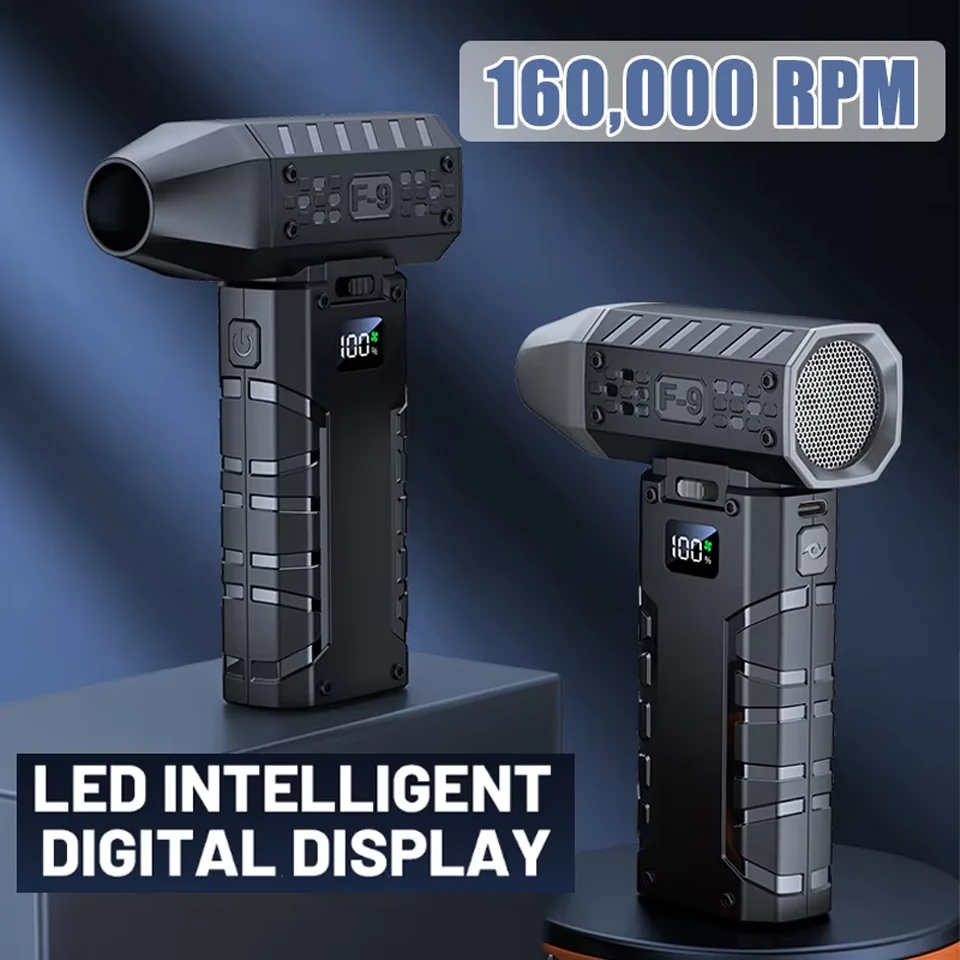 2026Новый мини-воздуходувка 160000 об/мин, ручной электрический турбореактивный вентилятор, 52 м/с, скорость ветра, бесщеточный двигатель, жестокий вентилятор со светодиодным дисплеем
2026Новый мини-воздуходувка 160000 об/мин, ручной электрический турбореактивный вентилятор, 52 м/с, скорость ветра, бесщеточный двигатель, жестокий вентилятор со светодиодным дисплеем