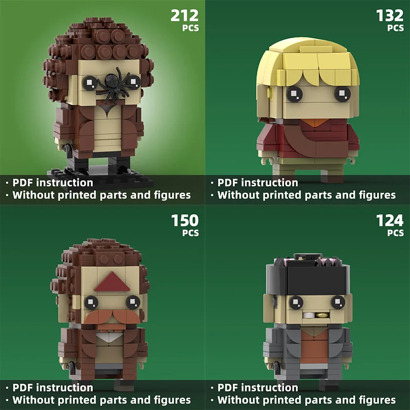 Human-shaped building block set suitable for collection by enthusiasts classic movie scene
Human-shaped building block set suitable for collection by enthusiasts classic movie scene