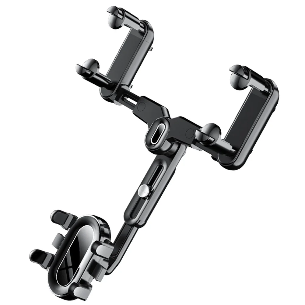 360 Degree Rotatable Rear View Mirror Phone Holder Multifunctional Car Mount for Safe Navigation Bracket Mirror Mount
360 Degree Rotatable Rear View Mirror Phone Holder Multifunctional Car Mount for Safe Navigation Bracket Mirror Mount