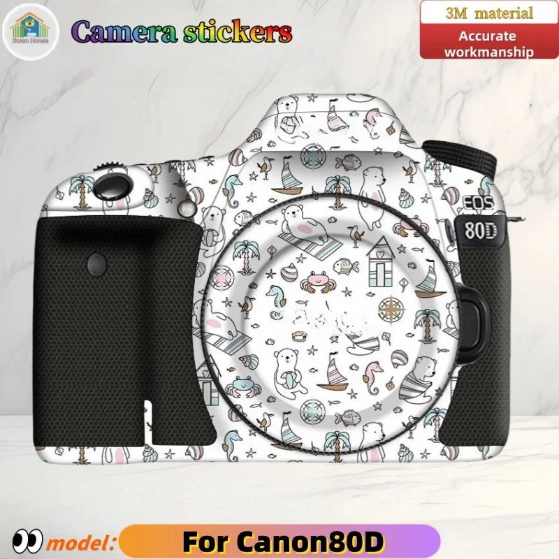 80D For Canon 80D Camera stickers, DIY skin,Precision tailoring wear-resistant protective film
80D For Canon 80D Camera stickers, DIY skin,Precision tailoring wear-resistant protective film