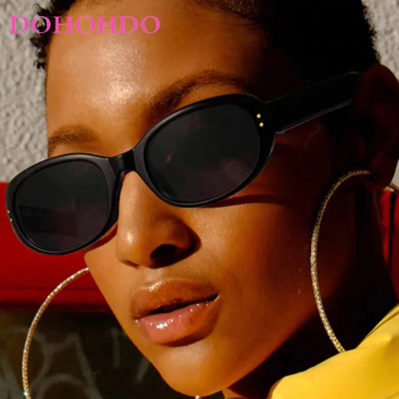 Sexy Small Oval Rivets Sunglasses Women Designer Fashion Luxury Travel Shades UV400 Eyewear Men Vintage Sun Glasses Gafas De Sol
Sexy Small Oval Rivets Sunglasses Women Designer Fashion Luxury Travel Shades UV400 Eyewear Men Vintage Sun Glasses Gafas De Sol