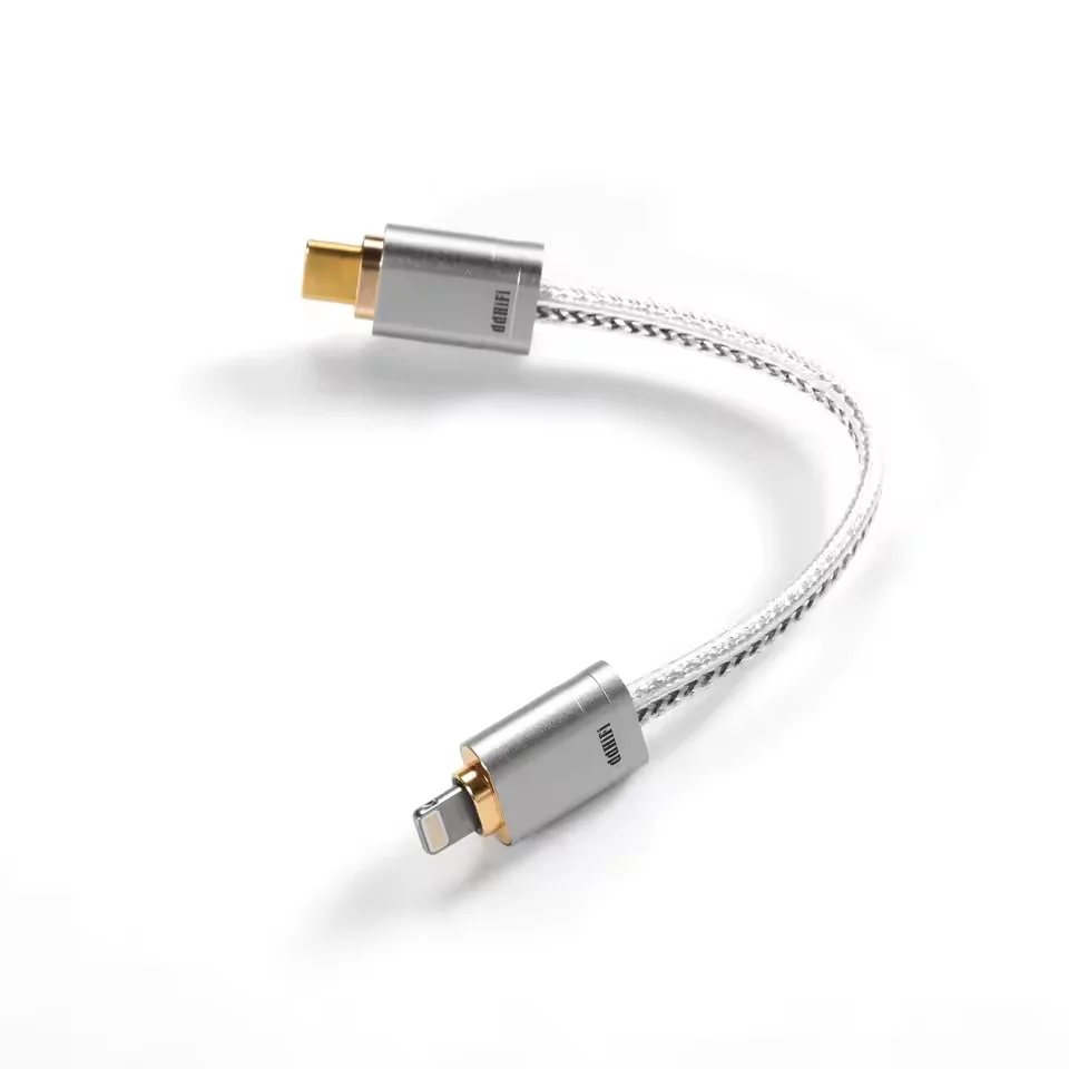 DD ddHiFi MFi09S Кабель Lightning-USB-C OTG улучшает качество звука Используется для подключения устройств iOS с ЦАП USB-C / AMP
DD ddHiFi MFi09S Кабель Lightning-USB-C OTG улучшает качество звука Используется для подключения устройств iOS с ЦАП USB-C / AMP