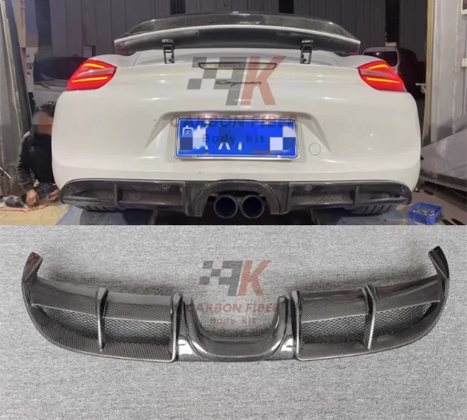 Задний бампер из углеродного волокна для Porsche 981 Cayman Boxster 2012 2013 2014 2015
Задний бампер из углеродного волокна для Porsche 981 Cayman Boxster 2012 2013 2014 2015