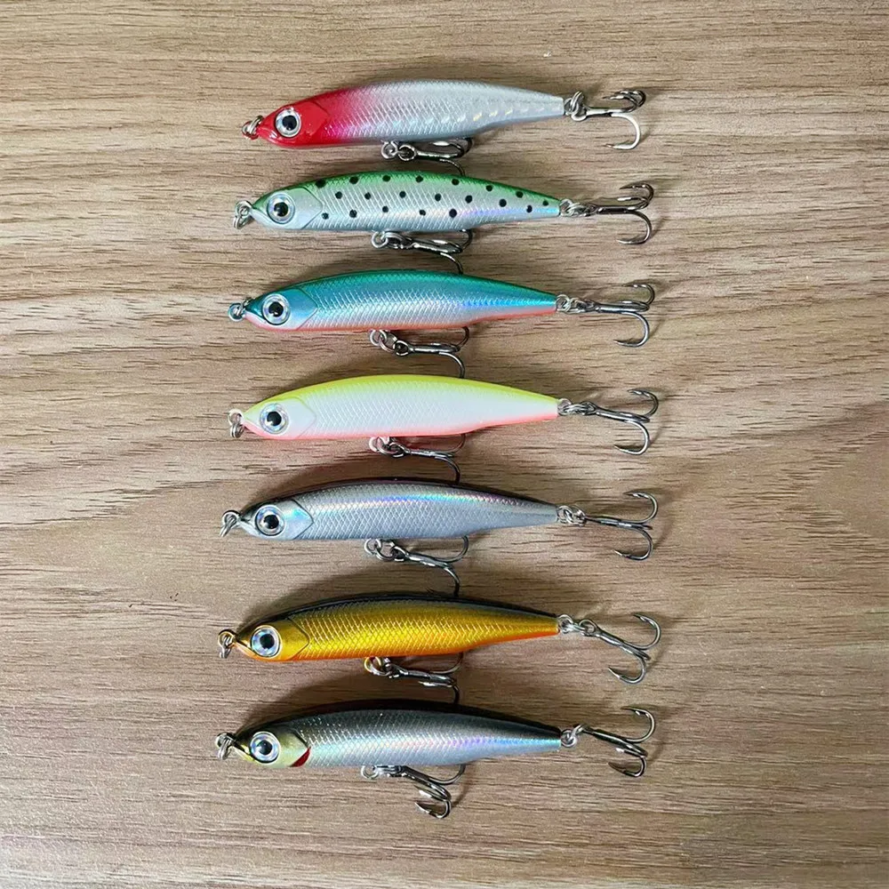 Vibrating Sinking Minnow Fishing Lure 5.5cm 3.2g Hard Artificial Bait Long Casting Saltwater Freshwater Topmouth Culter Bass
Vibrating Sinking Minnow Fishing Lure 5.5cm 3.2g Hard Artificial Bait Long Casting Saltwater Freshwater Topmouth Culter Bass