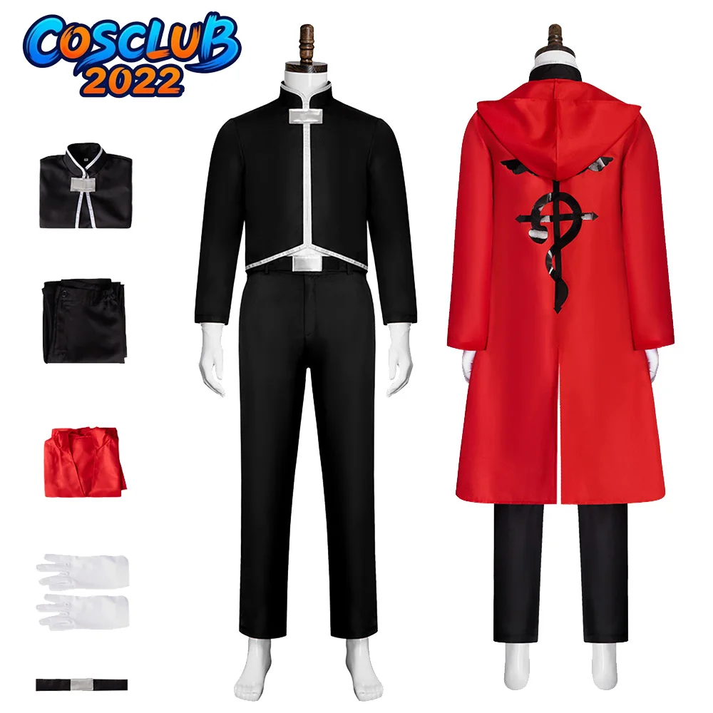 Fantasy Edward Elric Cosplay Uniform Costume Fullmetal Cartoon Anime Alchemist Roleplay Shirt Pants Coat Belt Gloves Halloween
Fantasy Edward Elric Cosplay Uniform Costume Fullmetal Cartoon Anime Alchemist Roleplay Shirt Pants Coat Belt Gloves Halloween