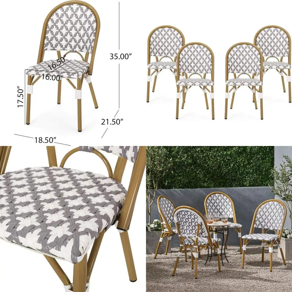 Уличный стул-бистро cy (комплект из 4 шт.), серый + белый + с бамбуковым принтом
Уличный стул-бистро cy (комплект из 4 шт.), серый + белый + с бамбуковым принтом