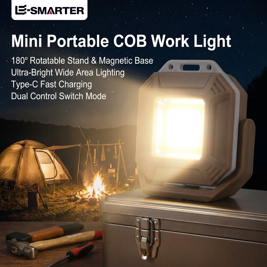 Portable COB Work Light Type-C Charging Triple Light Source Outdoor Camping Keychain Lamp Multi-Functional Key Holder
Portable COB Work Light Type-C Charging Triple Light Source Outdoor Camping Keychain Lamp Multi-Functional Key Holder