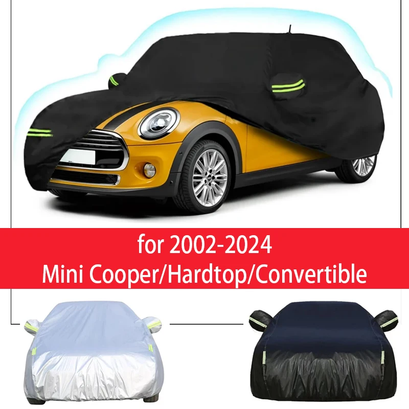 Outdoor Waterproof Car Covers Custom fit for 2002-2024 Mini Cooper/Hardtop/Convertible 2-Door Windproof Cover
Outdoor Waterproof Car Covers Custom fit for 2002-2024 Mini Cooper/Hardtop/Convertible 2-Door Windproof Cover