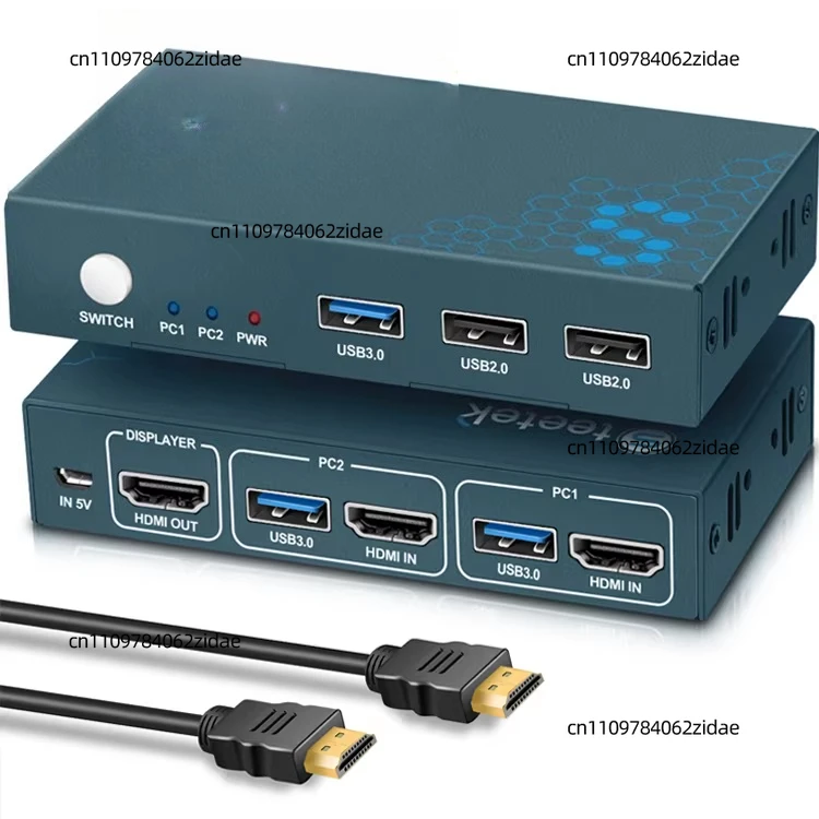 For KVM Switch, 2-in-1-out, 2 Ports, 2-in-1-out, 4K High-definition, USB Shared Device for 2 Computers, USB Flash Drive
For KVM Switch, 2-in-1-out, 2 Ports, 2-in-1-out, 4K High-definition, USB Shared Device for 2 Computers, USB Flash Drive