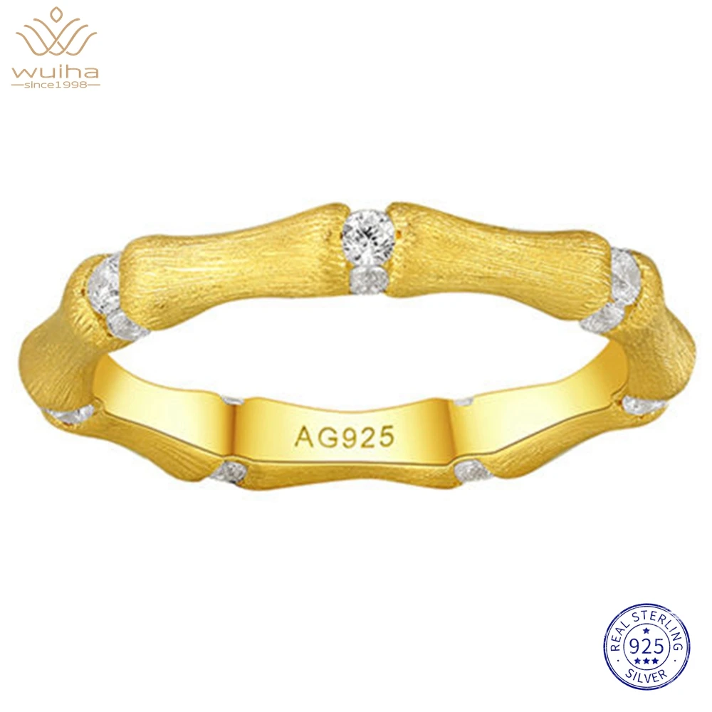WUIHA 18K Gold Plated 925 Sterling Silver Lab Sapphire Gemstone Vintage Rings Wedding Band Fine Jewelry for Women Gift Wholesale
WUIHA 18K Gold Plated 925 Sterling Silver Lab Sapphire Gemstone Vintage Rings Wedding Band Fine Jewelry for Women Gift Wholesale