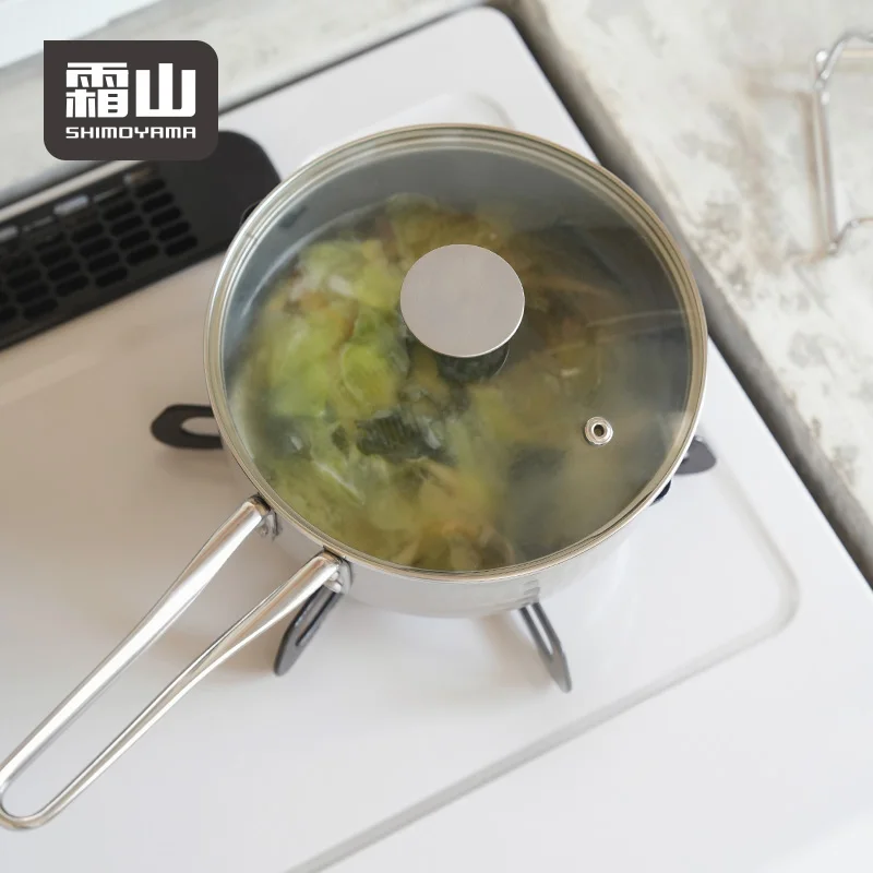 SHIMOYAMA Japanese Style Aluminum Snow Pan With Lid Soup Pot Kitchen Pot Cookware Sauce Pan Metal Milk Pot
SHIMOYAMA Japanese Style Aluminum Snow Pan With Lid Soup Pot Kitchen Pot Cookware Sauce Pan Metal Milk Pot