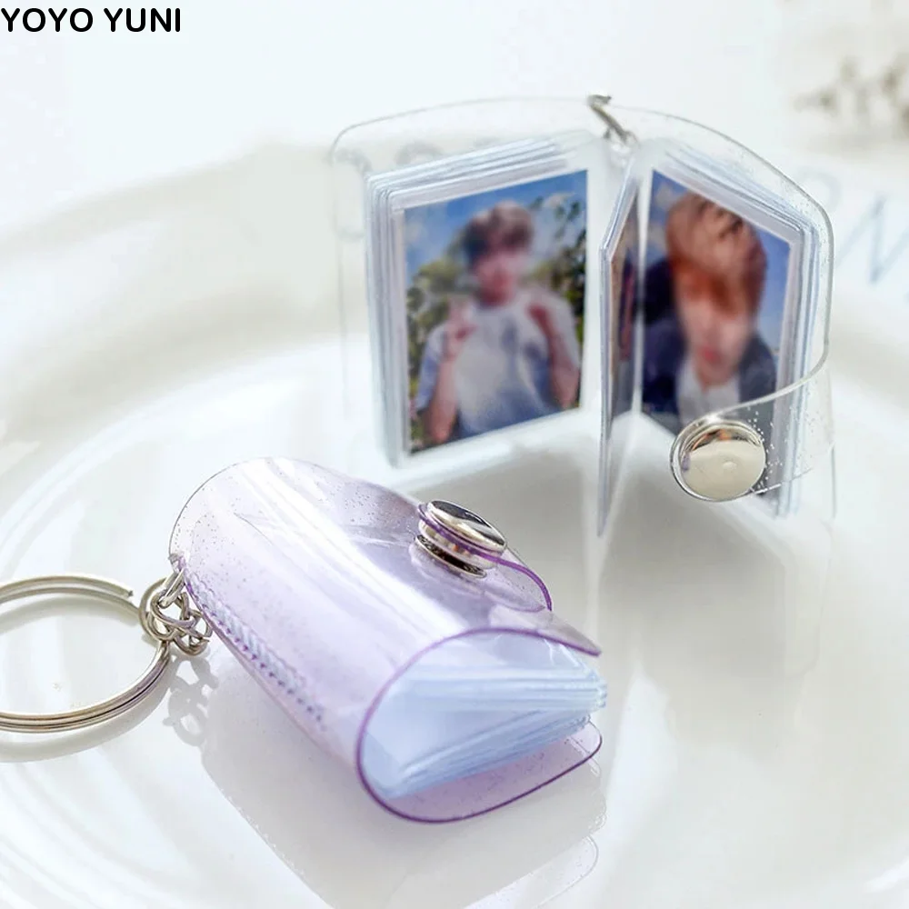 Jelly Color Photography Card Stock 1 Inch 16 Pockets Photo Card Holder Photos Holder Keychain Binders Albums Mini Photo Album
Jelly Color Photography Card Stock 1 Inch 16 Pockets Photo Card Holder Photos Holder Keychain Binders Albums Mini Photo Album