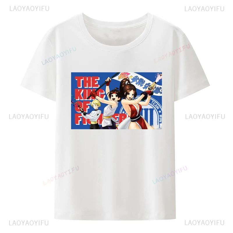 King of Fighters Japan Game Character Poster Mai Shiranui T-shirts Summer O-neck Korea Style Streetwear Tee Soft Otaku Tops Tees
King of Fighters Japan Game Character Poster Mai Shiranui T-shirts Summer O-neck Korea Style Streetwear Tee Soft Otaku Tops Tees