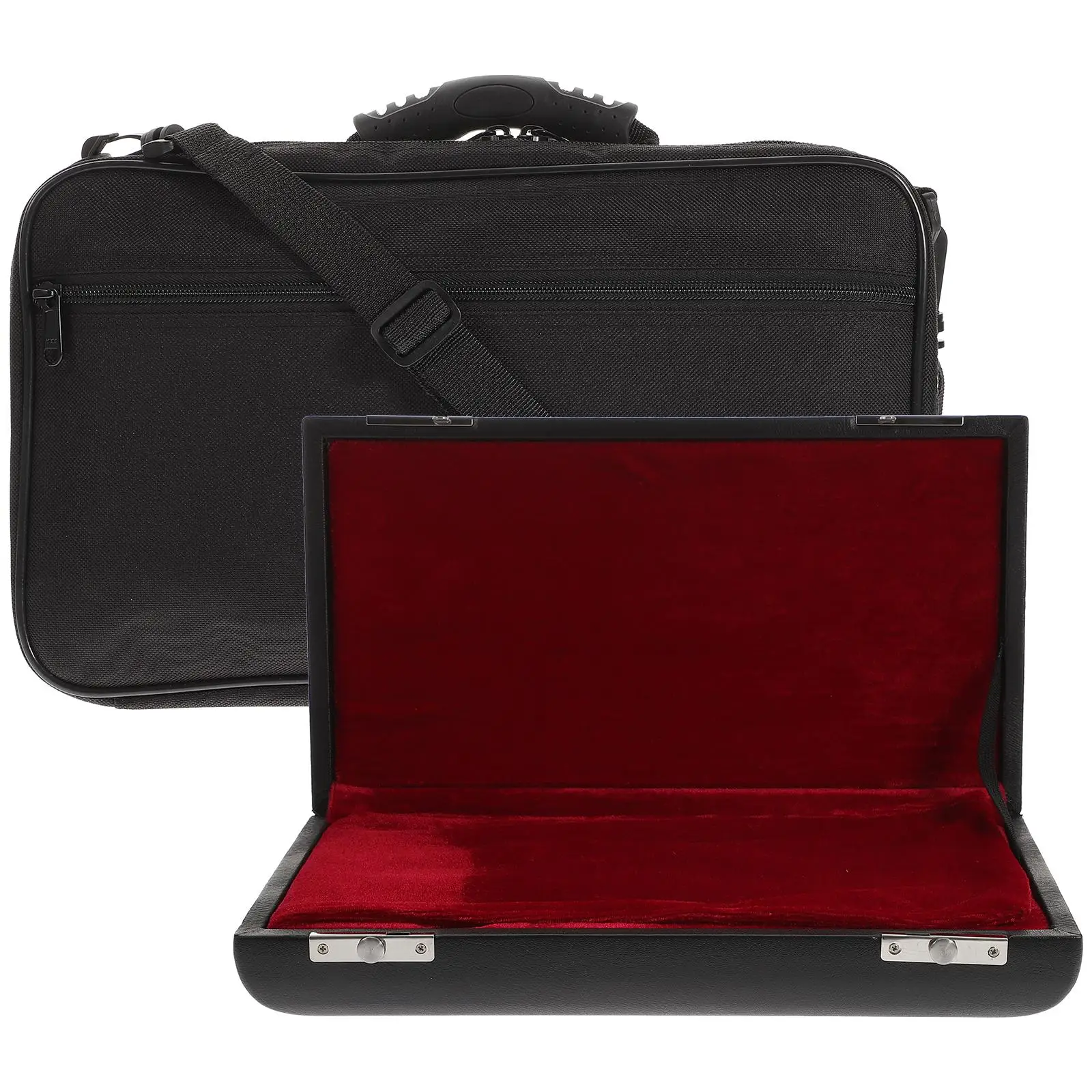 Oboe Carrying Case Black PU Boxes Durable Storage Containers Backpack Instrument Holders Clarinet Cases Premium Quality
Oboe Carrying Case Black PU Boxes Durable Storage Containers Backpack Instrument Holders Clarinet Cases Premium Quality